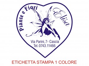 Etichette adesive grandi per fioristi, fiorai e vivaisti (mm 43x43)  (cod.27G)